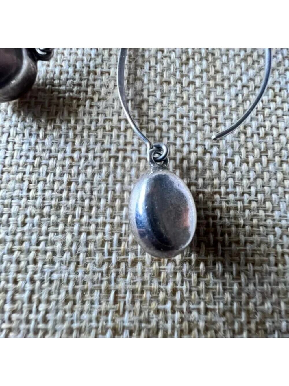 Sterling Silver Threader Dangle Earrings.925 2 1/2” Minimalist